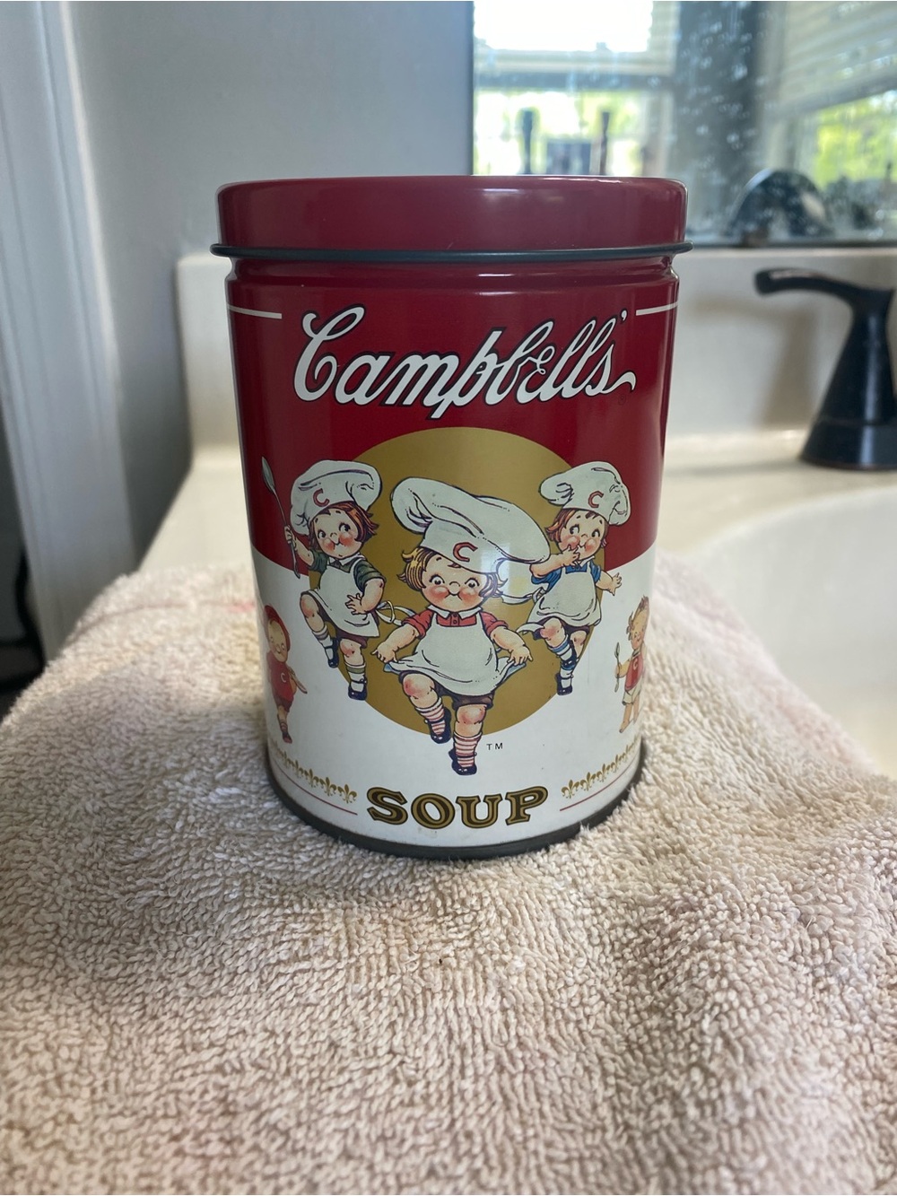 Vintage Campbell’s Soup Tin Canister